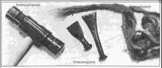 Breeuwhamer, breeuwijzers en breeuwwerk